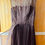Thumbnail: Brown Lace & Chiffon Dress