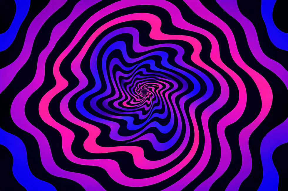 Quantaphoria warp tunnel banner