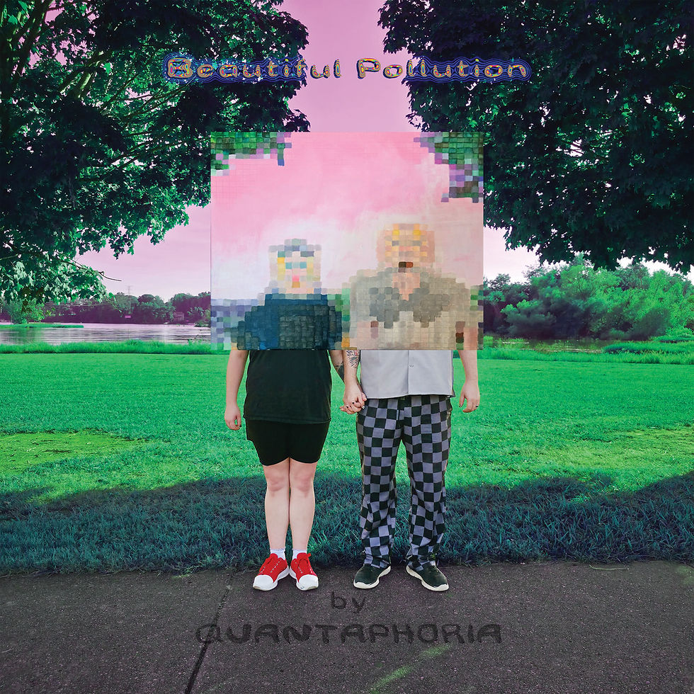 hand-drawn album art by quantaphoria