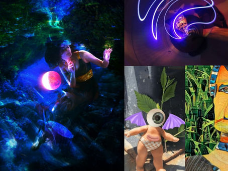 From Photo-Surrealism to Abstract Alien Love. July 2022 Art Competition winners and August's Intro!