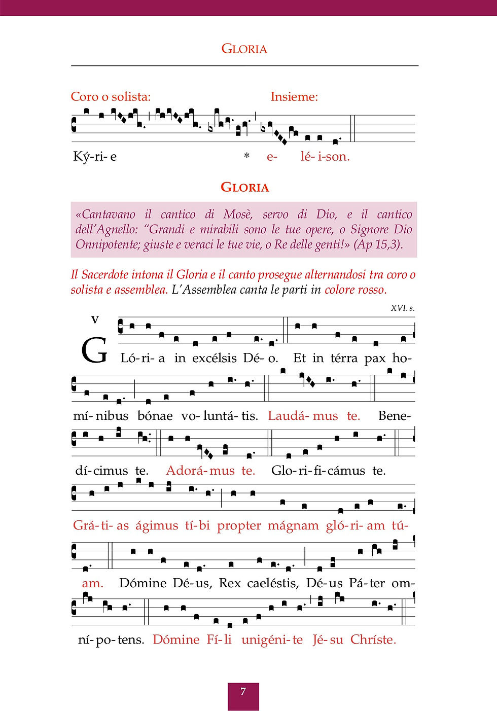 Miniatura: Messalino Ordinario - S. Messa in canto - Forma extraordinaria