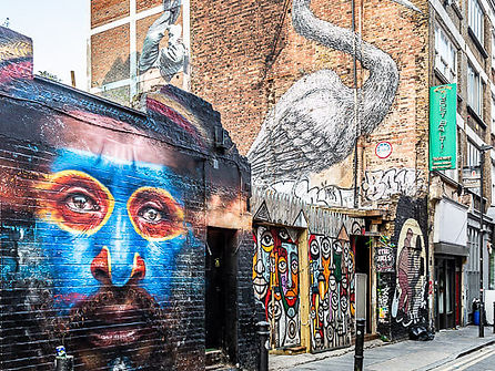 Londra Oggi - East End, tra Street Art, Mercati e Cultura Contemporanea