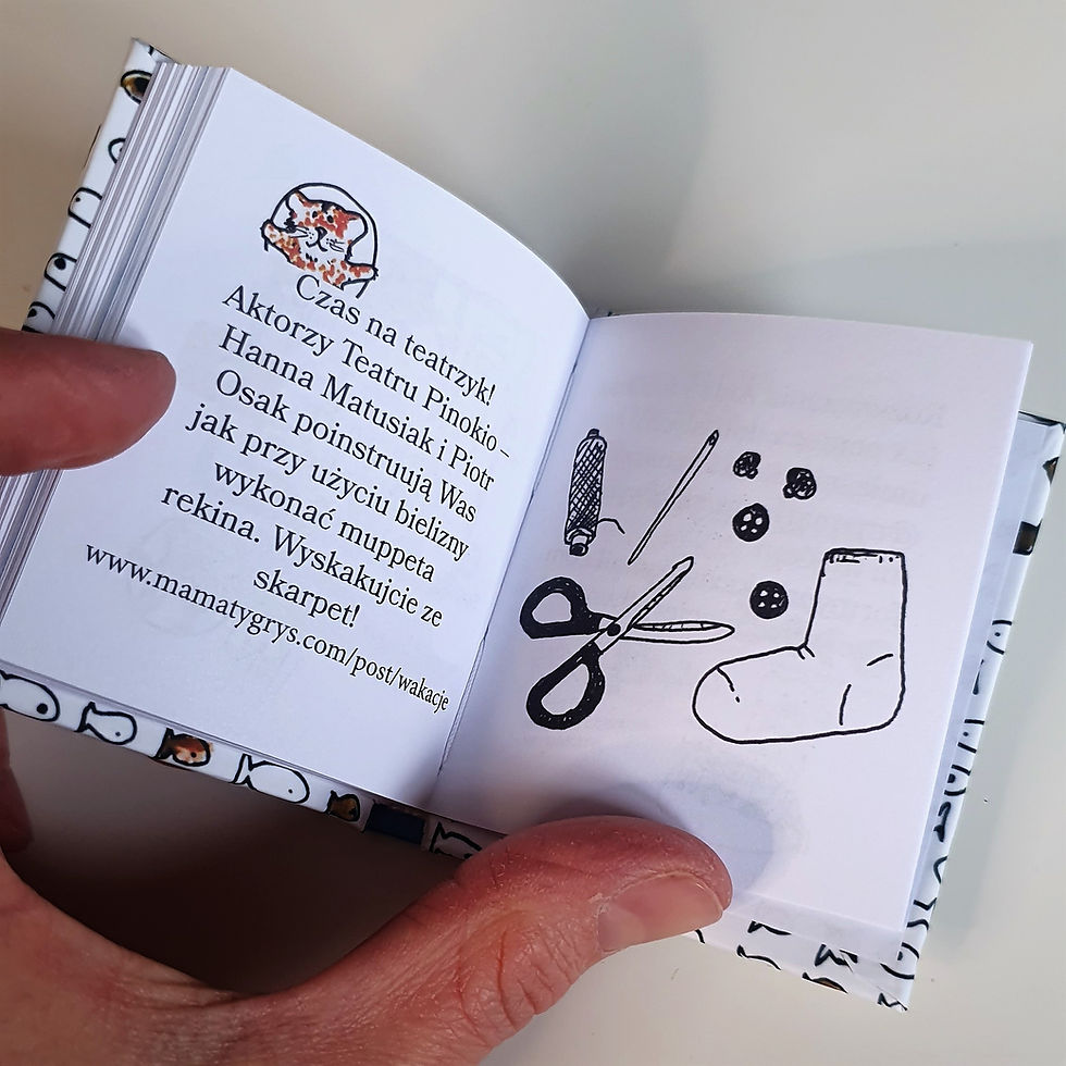 Miniatura: Wakacje pod psem - miniaturowa książeczka, którą pokocha Twoje dziecko