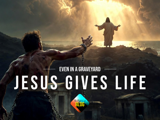 Finding a New Identity - The story of Legion, a broken man living in the tombs, reaching toward Jesus for healing and freedom