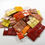 Thumbnail: Brights mix: 1kg random 20 x 20mm glass tiles