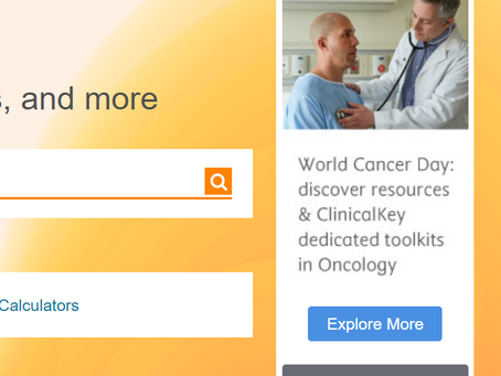 Free Oncology panel & other ClinicalKey resources