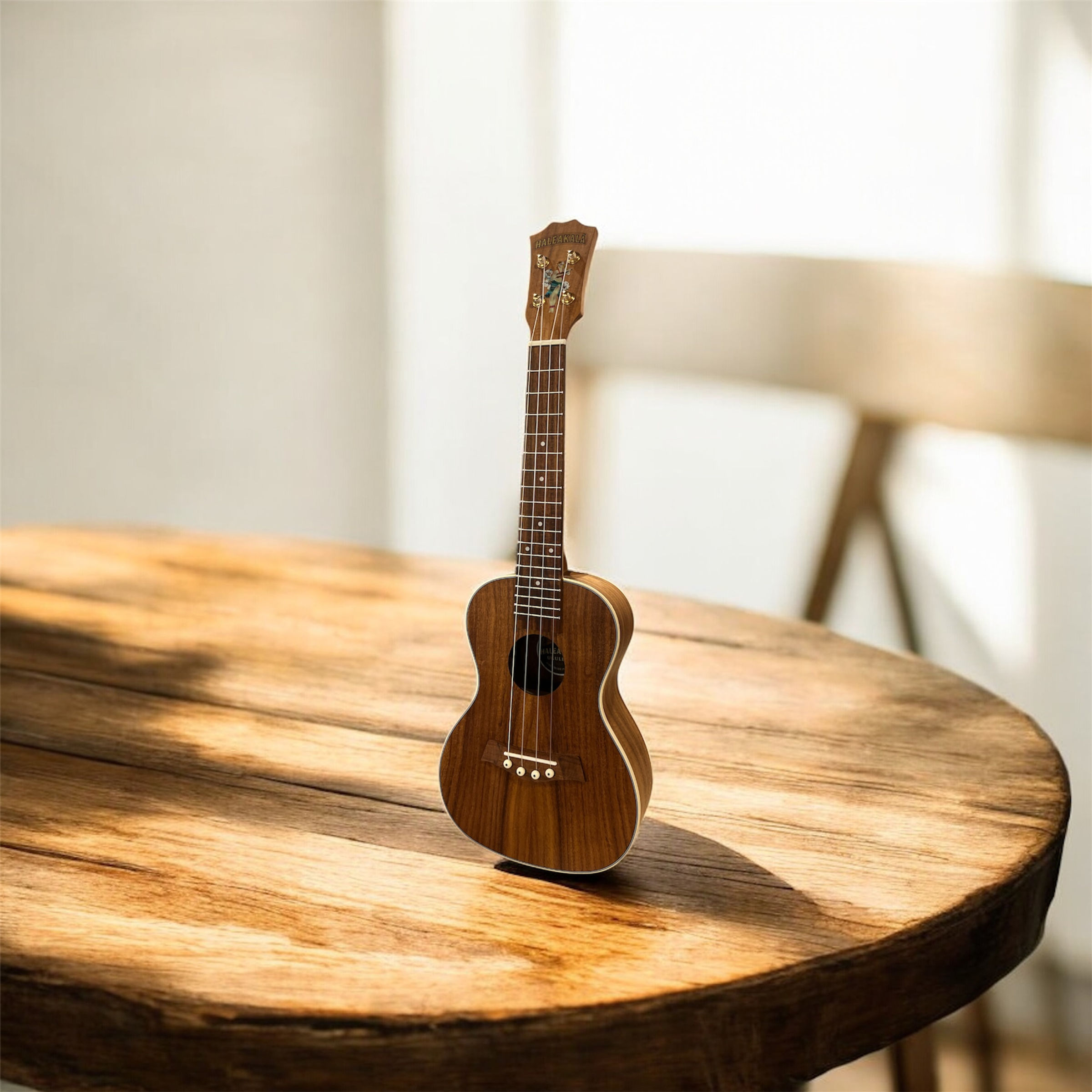 Handcrafted in Maui Haleakala Ukulele Concert Koa