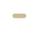House with Paint Roller Icon for Exterior Services