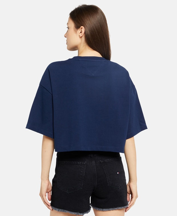 Miniatura: tshirt tommy hilfiger azul