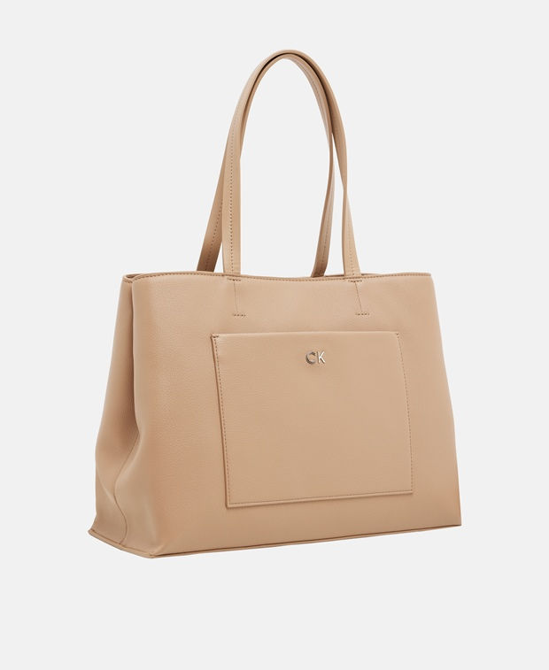 malas tote bag calvin klein bege