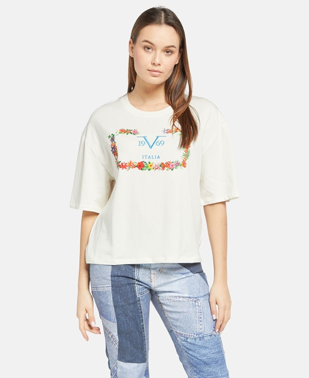 Miniatura: tshirts brancas 19v69 em promoções