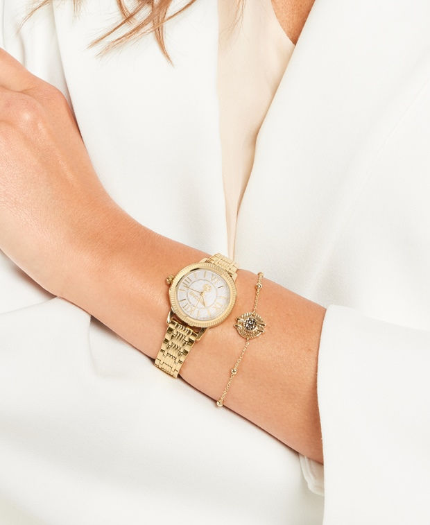 relógios dourados roberto cavalli baratos