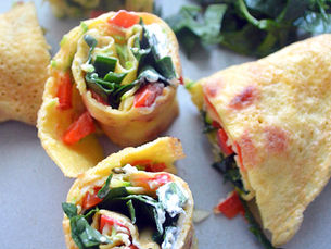 ROLLITOS DE OMELETTE