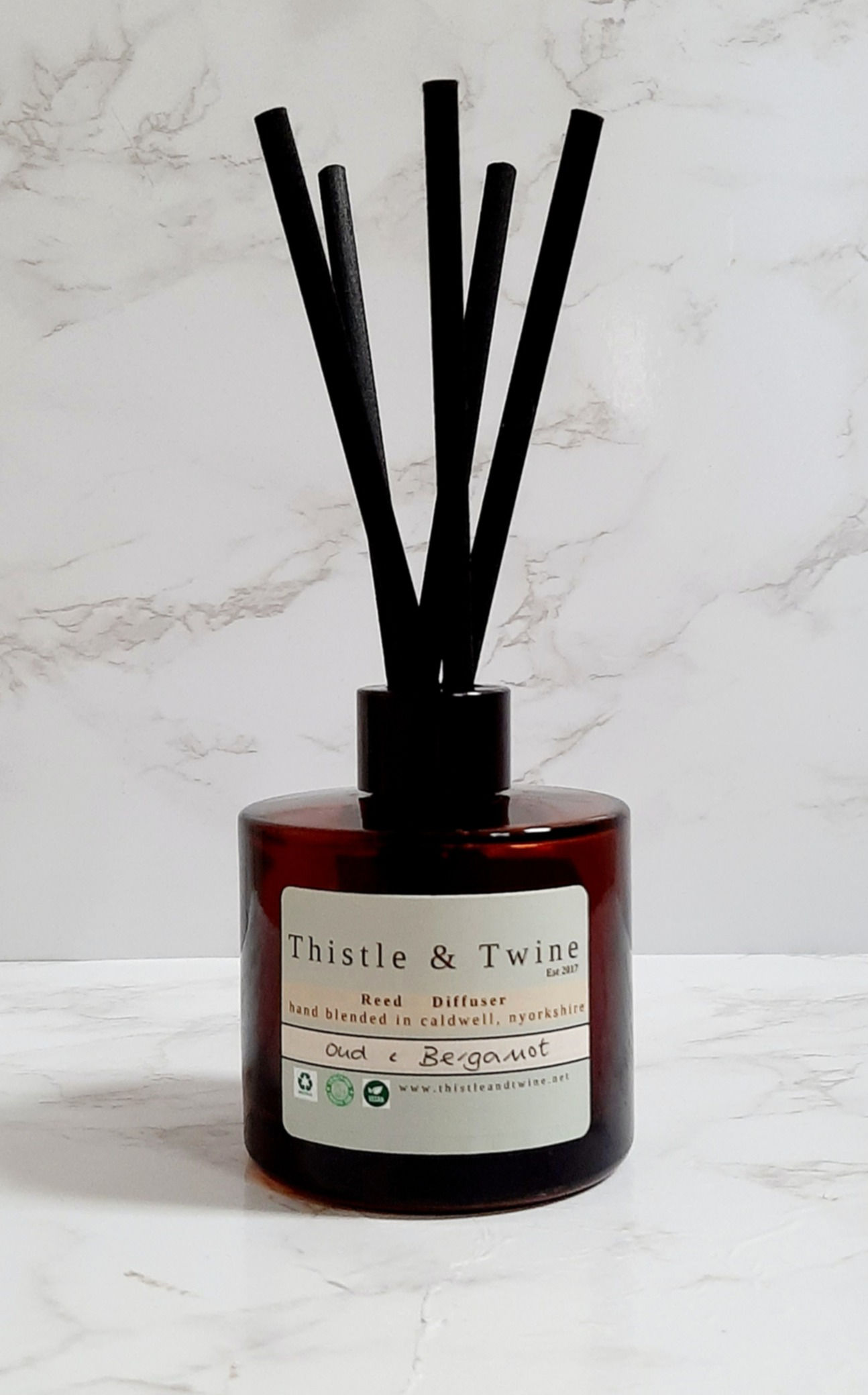 Oud & Bergamot Reed Diffuser