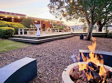 Outdoor Deck Area at The Secret Garden
