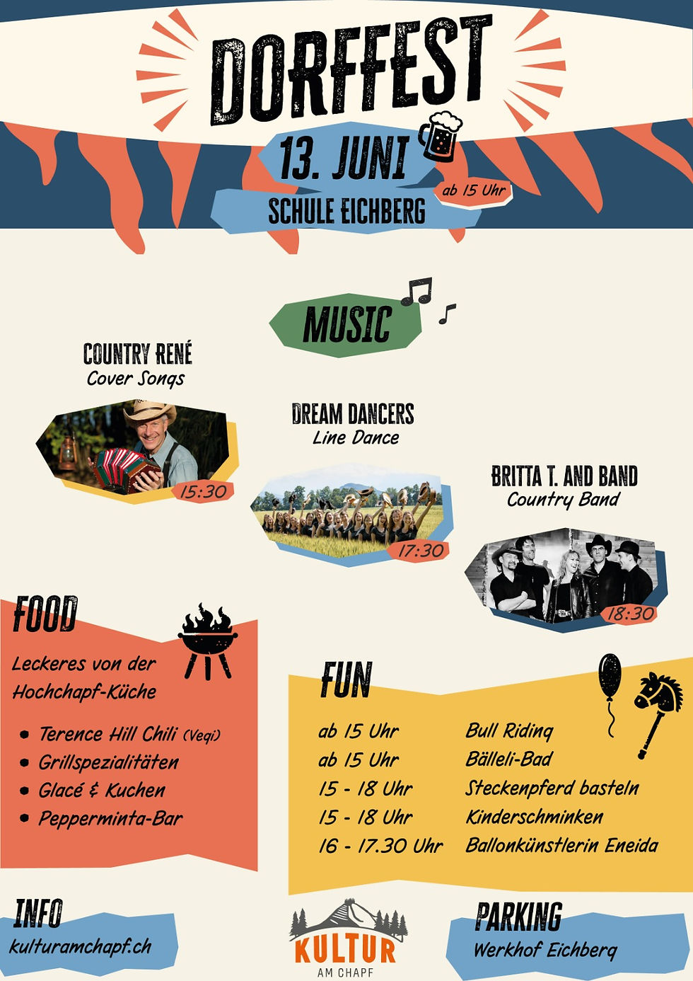 Country & Country Rock in Eichberg!