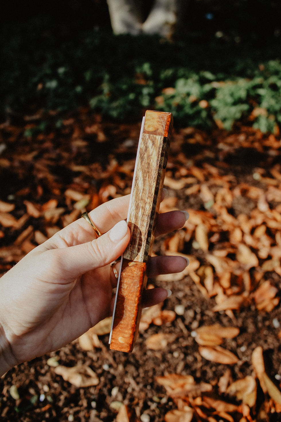 Thumbnail: All Natural Wood Resin Mezuzah Earth Tone Mezuzah Natural Mezuzah Mystic Jewish Gift Sacred Blessing protection magic hanukka
