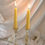 Thumbnail: Beeswax Taper Candles - For Shabbat or Everyday Use
