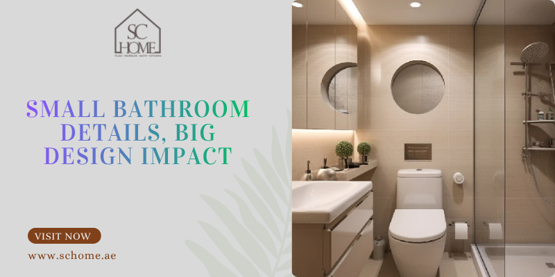 Small Bathroom Details, Big Design Impact
