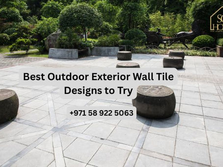 Best Outdoor Exterior Wall Tile Designs to Try
