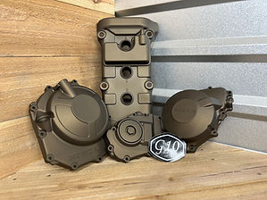 Burnt Bronze Engine Part