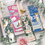 Miniature : 🌸🐾 Lot de 4 Marque-Pages – Chats & Printemps Fleuri
