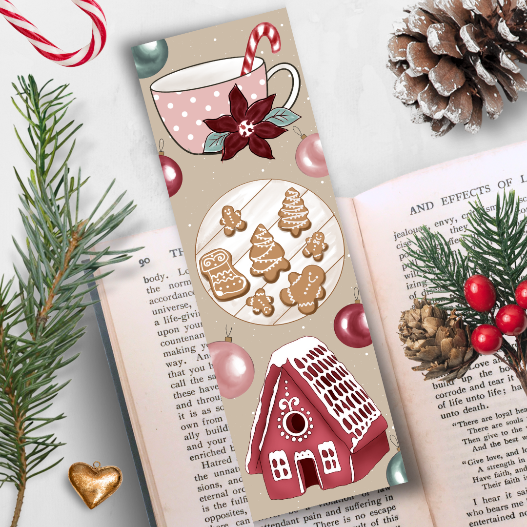 Marque-Page Lectures de Noël "Gourmandises de Noël"