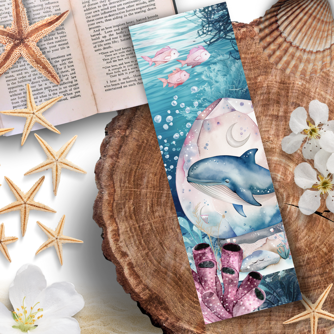 Marque-Pages La Baleine des Mondes Enchantés