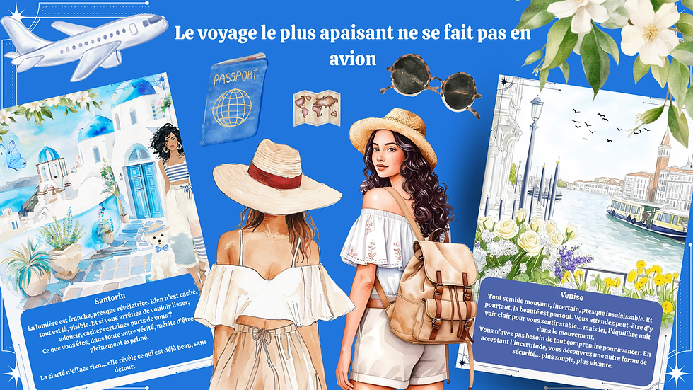 Et si vous pouviez voyager sans partir ? 🌿 Votre guide pour voyager avec l’Oracle des Mondes Doux + carnet de voyage PDF offert