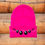 Thumbnail: Beanie Hat (Jumping Spider Eyes) Rose Red