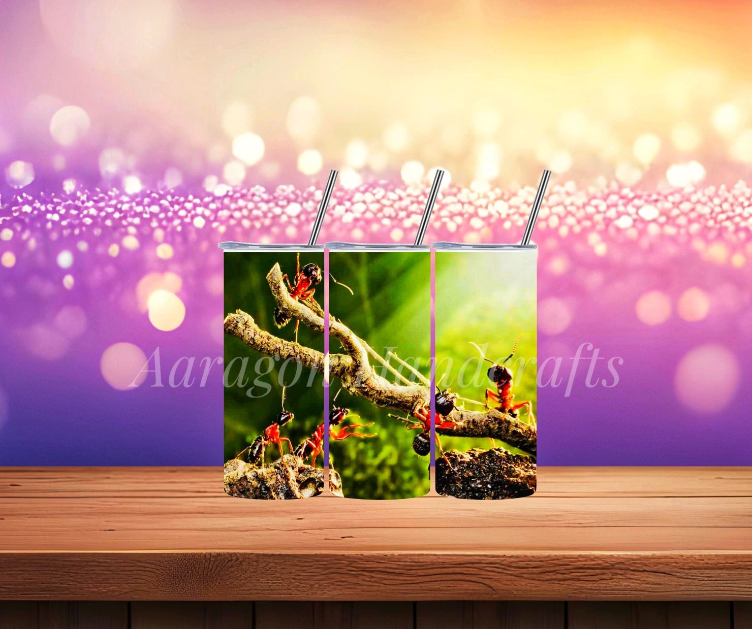 Tumbler Stainless Steel 20oz (Ants)