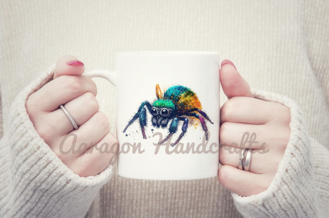 Jumping Spider Mug