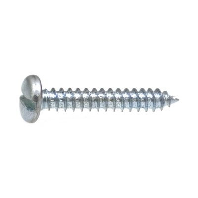 #8 X 1 Slotted Pan Head Tapping Screw Zinc Chromate Qty 25 | East Coast ...