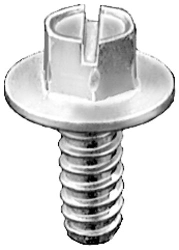 Slotted Hex Washer Head License Plate Screw