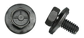 1968 Rally Sport Camaro OEM Correct Trunk Latch & Striker Fasteners Qty 5