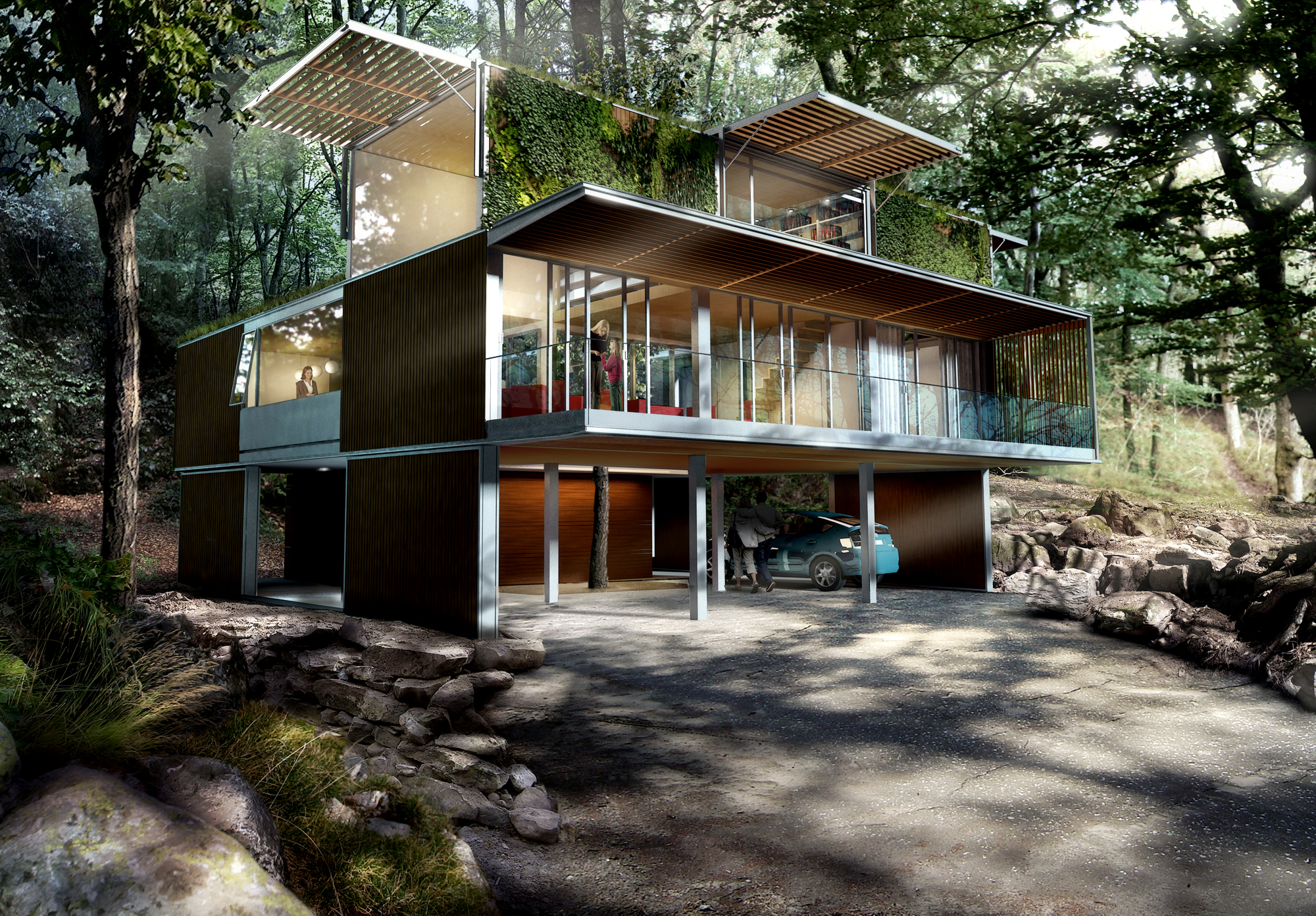 Container concept house