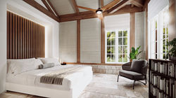 Projet Bahamas vue chambre LR