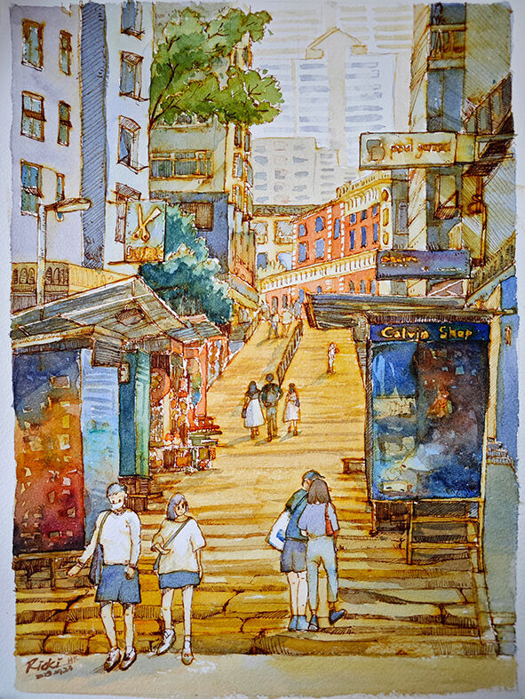 RAart Studio - "Stone Slabs Street"