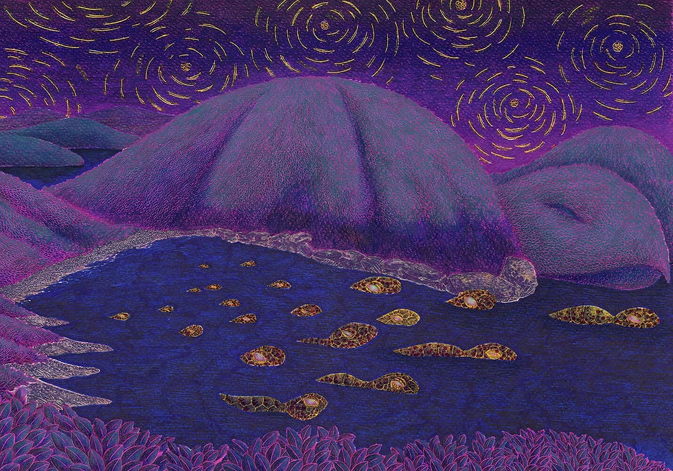 Michelle Kuen Suet Fung - "Sham Wan Midnight 2084" - Original