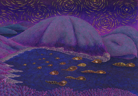 Michelle Kuen Suet Fung - "Sham Wan Midnight 2084" - Original