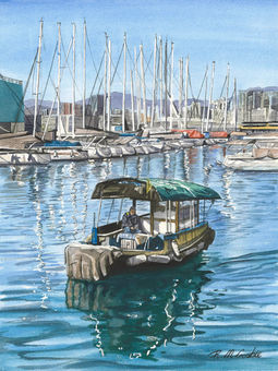 Richard Crosbie - "Sampan Reflections"