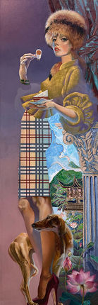 Evgenia Knyazeva artwork. Art by Evgenia Knyazeva. Hong Kong artist.