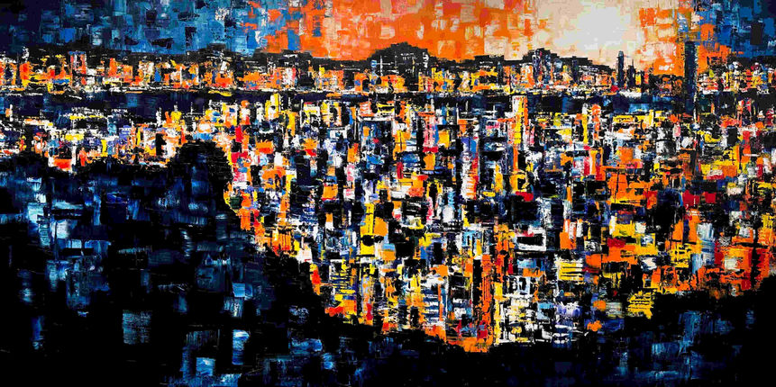 Joshua Leung artwork. Art by Joshua Leung. Hong Kong artist.