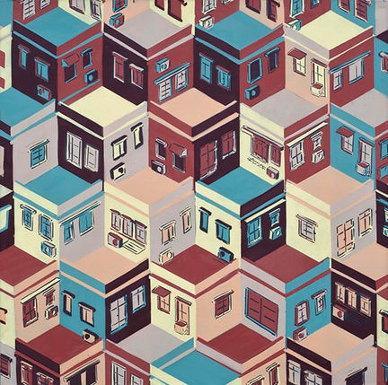 Alex Croft artwork. Art by Alex Croft. Hong Kong artist.