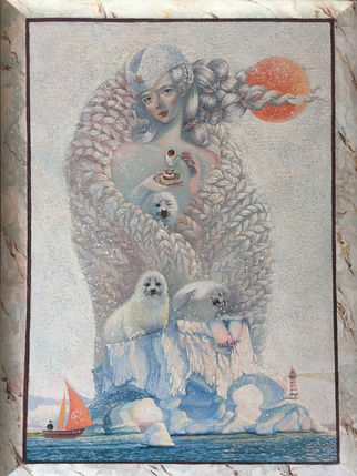 Evgenia Knyazeva artwork. Art by Evgenia Knyazeva. Hong Kong artist.