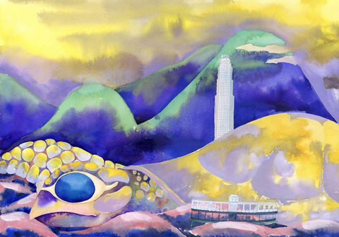 Michelle Kuen Suet Fung - "Star Ferry 2084" - Original