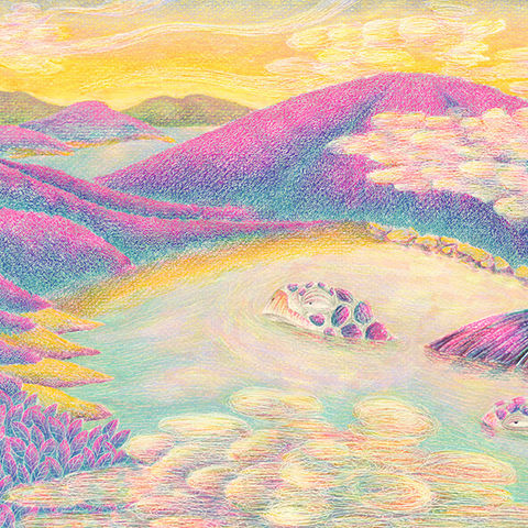 Michelle Fung - "Sham Wan Sunrise 2084" - Signed Limited Edition of 25