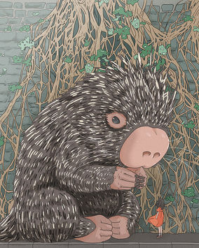 Maf Cheung - "Forbes Street Porcupine"
