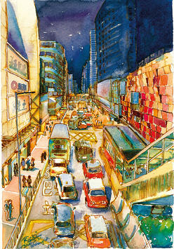 RAart Studio - "Mong Kok Night - T.O.P"