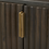 Thumbnail: Terra Fluted Wood 2-Door Accent Cabinet